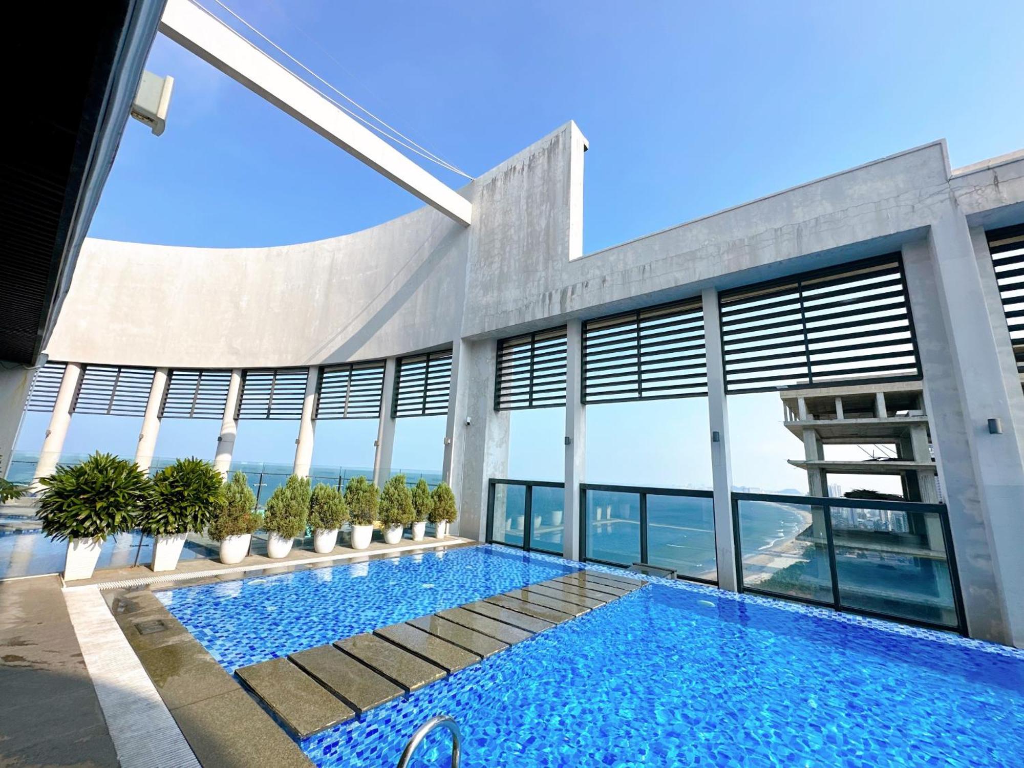 Luxury Apt Opposite Mykhe Beach Đà Nẵng Exterior foto
